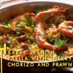 lorraine pascale hearty paella with chorizo